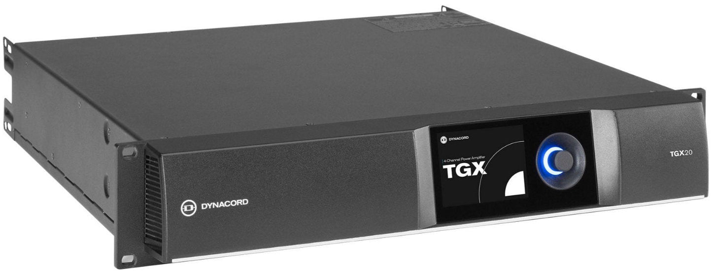 Electro-Voice TGX20 4x 5000 Watt DSP Amplifier with OMNEO / AES/EBU