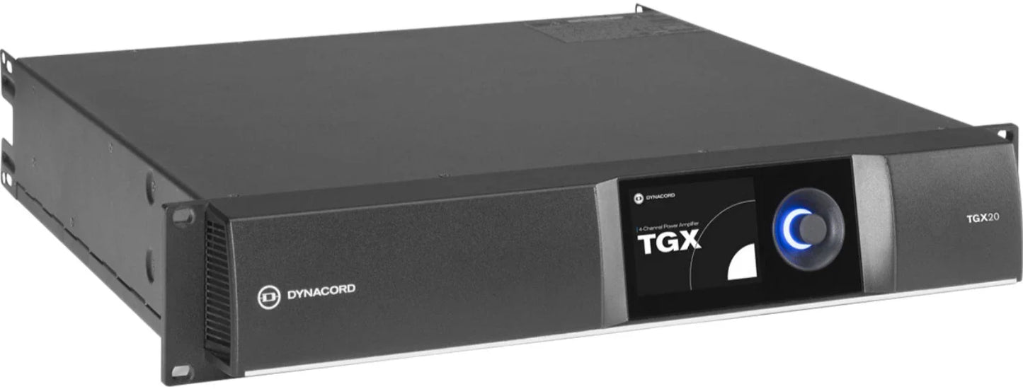 Electro-Voice TGX20 4x 5000 Watt DSP Amplifier with OMNEO / AES/EBU