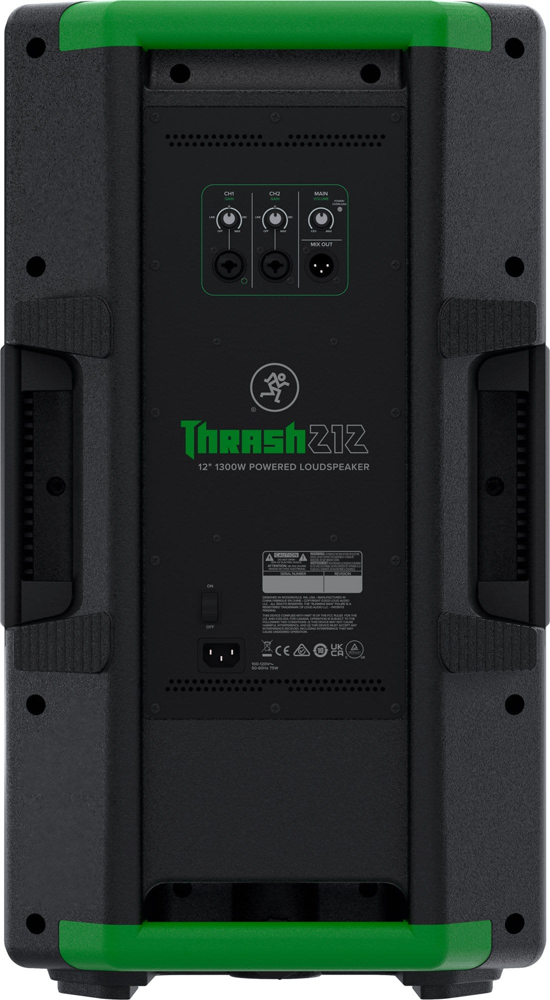 Mackie Thrash212 12-Inch 1300-Watt Powered Loudspeaker