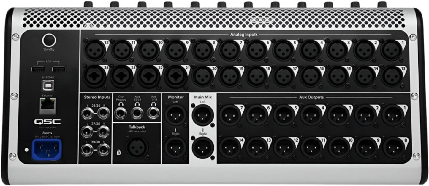 QSC TouchMix 30 Pro 32-Channel Digital Desktop Mixer