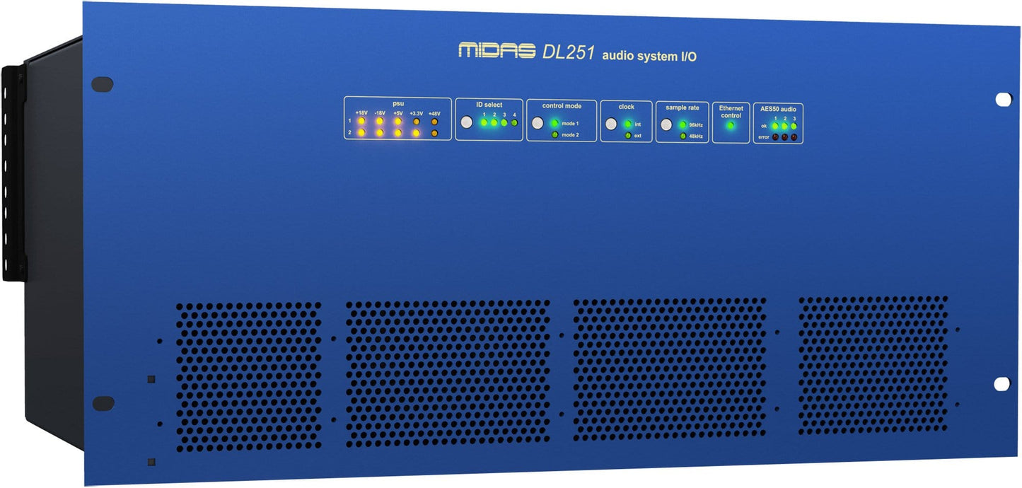 Midas MIDASDL251 Digital 48x16 Rackmount Stage Box