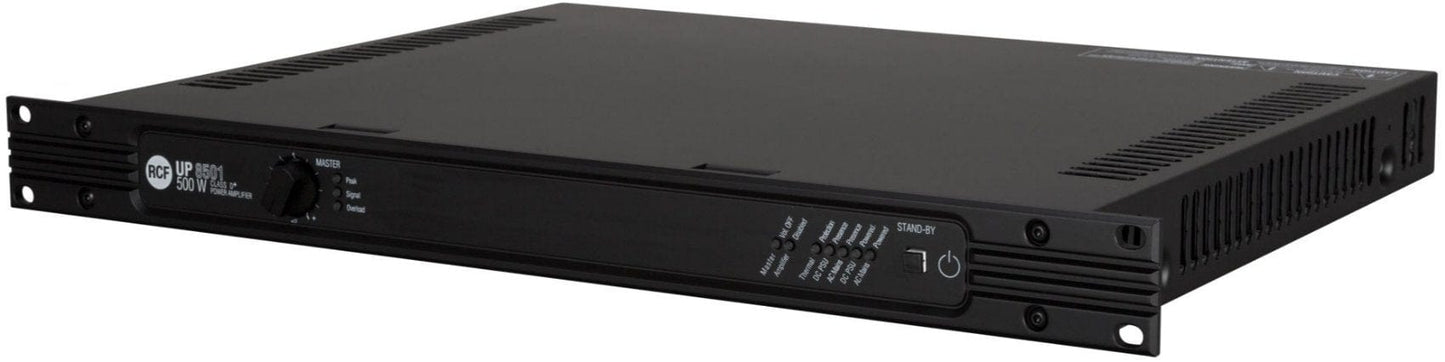 RCF UP 8501 Power Amplifier - 500 Watt - Class D (70V/ 4 Ohm/ 2 Inputs Per Channel)