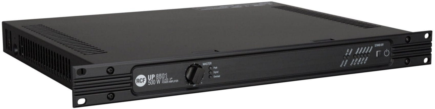 RCF UP 8501 Power Amplifier - 500 Watt - Class D (70V/ 4 Ohm/ 2 Inputs Per Channel)