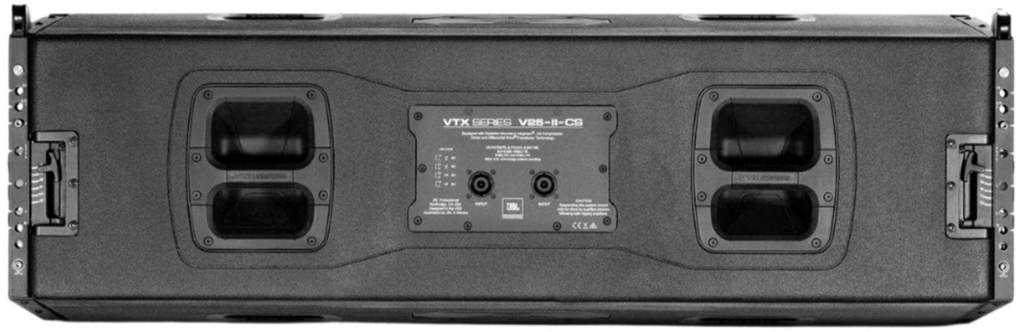 JBL VTX-V25-II-CS Dual 15-Inch Line Array Speaker 3-Way 90-Degree Compression Style Rigging