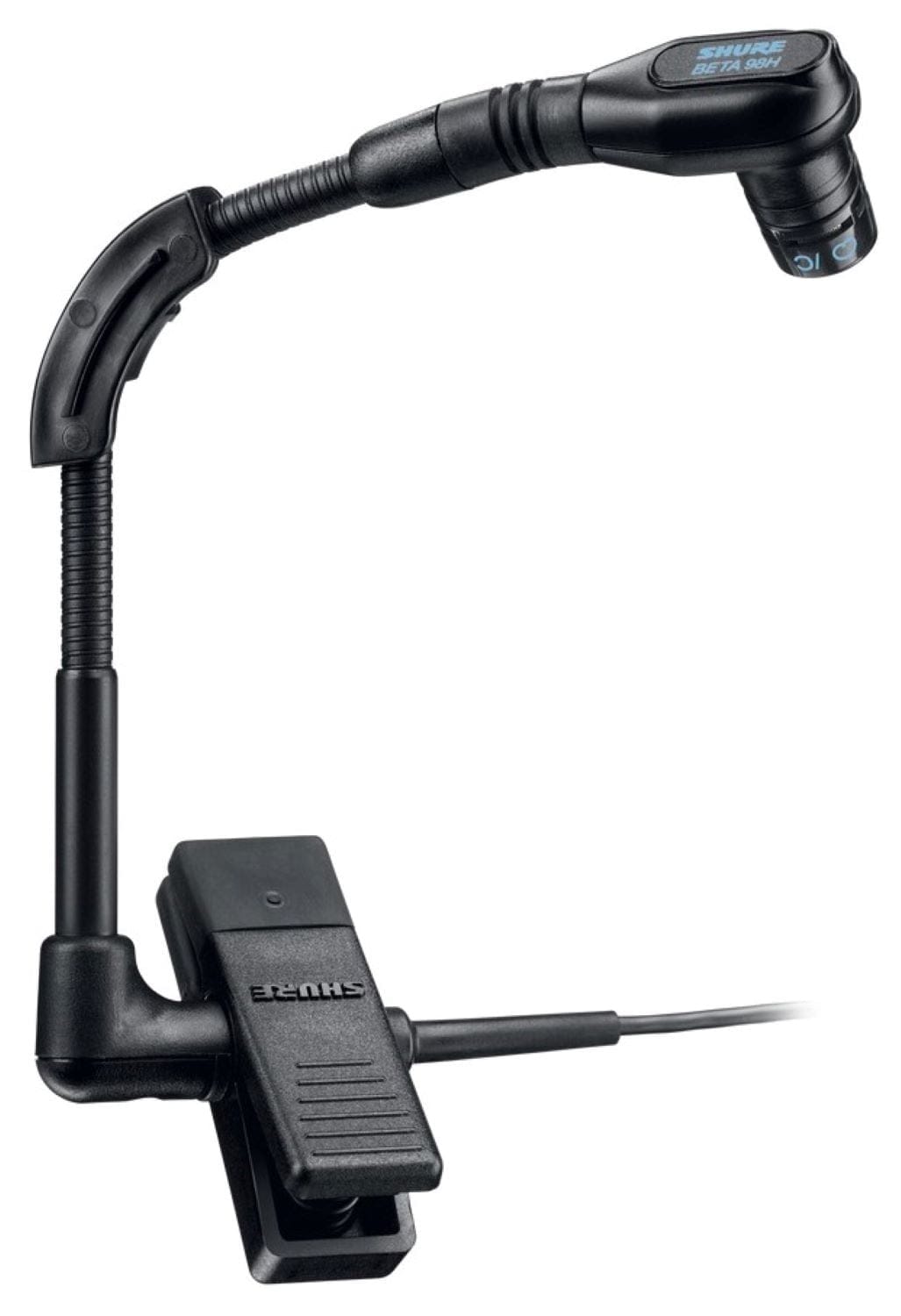 Shure BETA 98H/C Clip-on Condenser Instrument Microphone Terminated to 4-Pin Mini-Connector (TA4F)