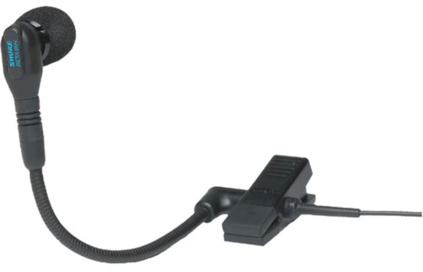 Shure BETA 98H/C Clip-on Condenser Instrument Microphone Terminated to 4-Pin Mini-Connector (TA4F)