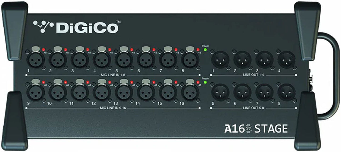 DiGiCo X-A-168D 16 Input/8 Output I/O Expander Dante Stage Box