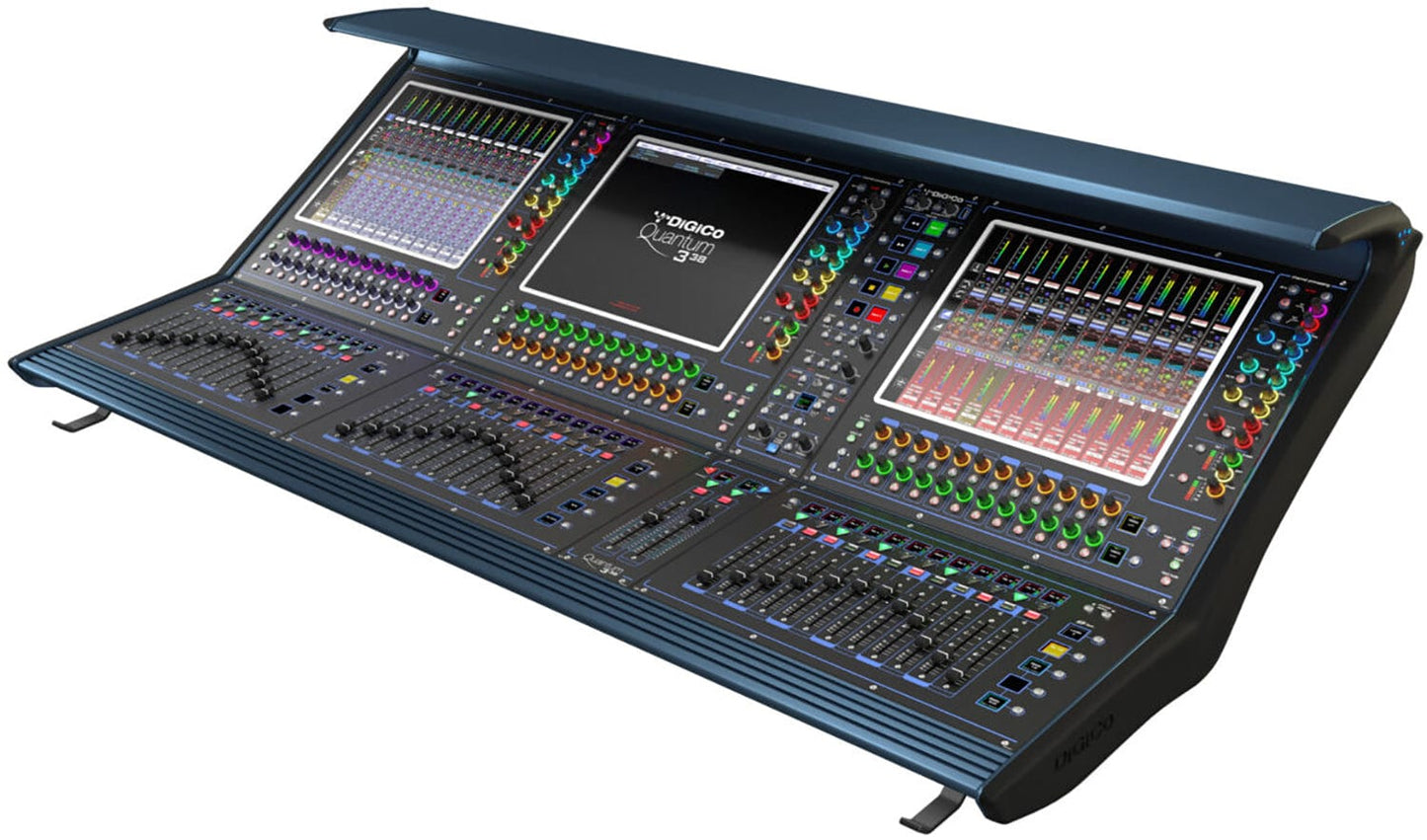 DiGiCo Quantum 338 Digital Mixing Console SD Package - MADI and One Multi-Mode Optics HMA