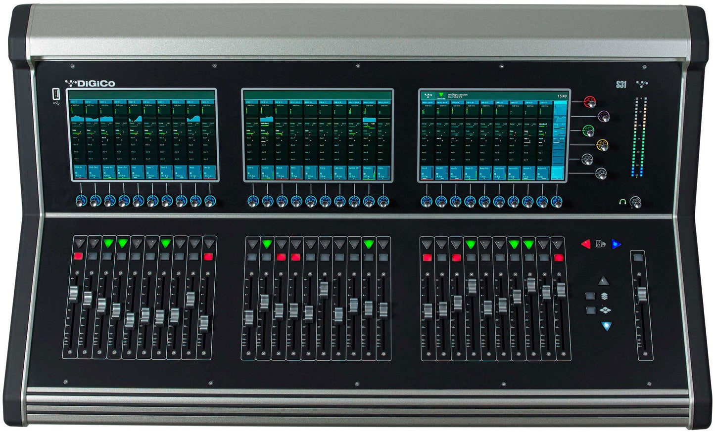 DiGiCo X-S31-D2M-B-RP S31 D2 Rack Pack with 1x MADI-DMI-B Expansion Card and 1x Blank DMI Slot