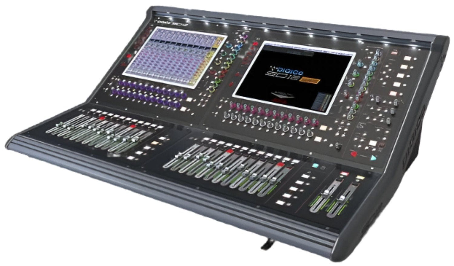 DiGiCo SD12 96-Input Digital Mixing Console SD Package - MADI and One Multi-Mode Optics HMA