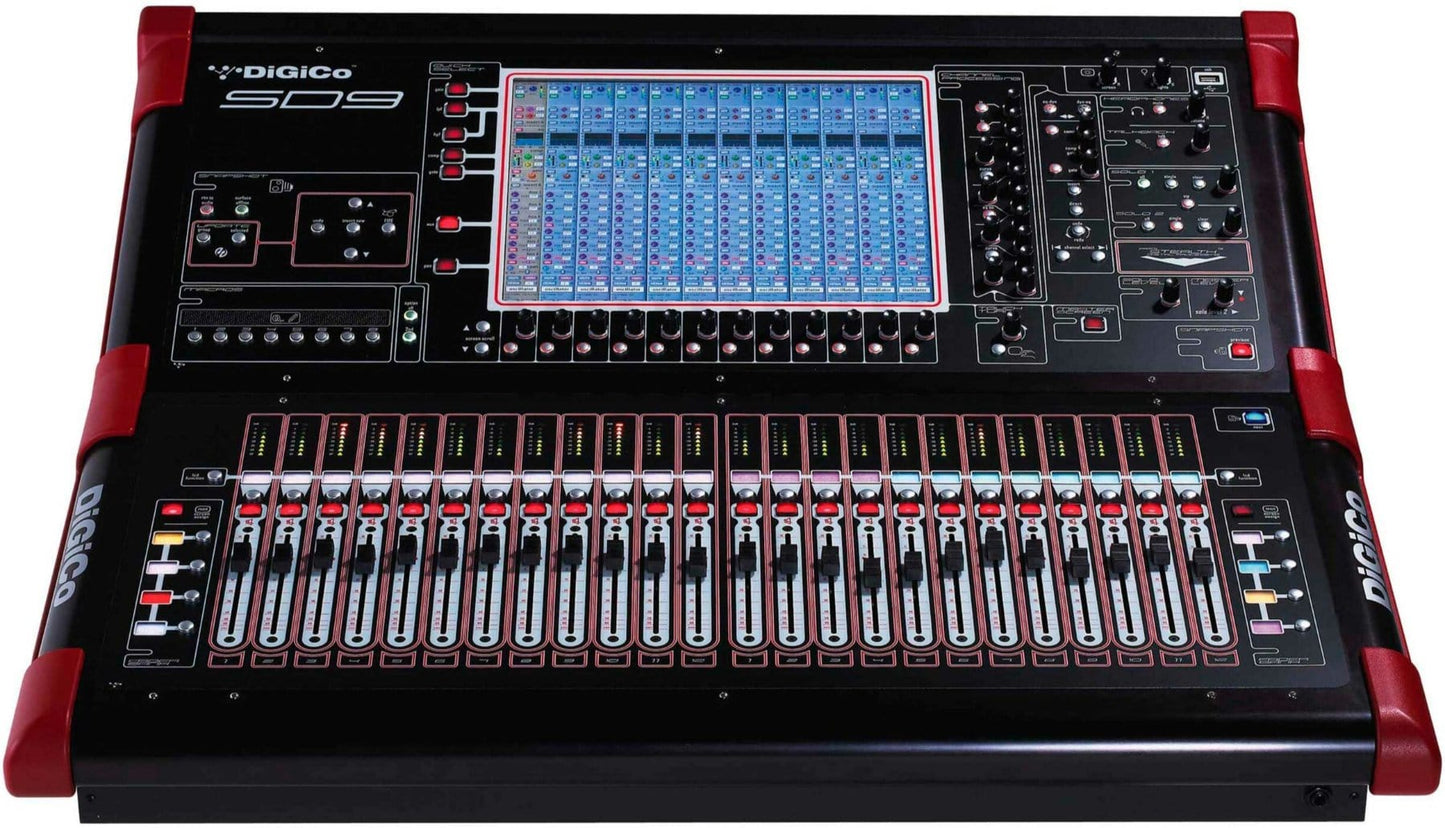 DiGiCo SD9 Digital Mixing Console - MADI and One Multi-Mode Optics ST