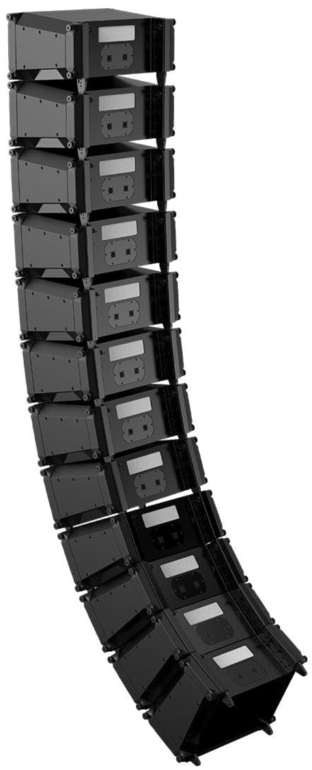Electro-Voice X2-212/90 X2 HP Compact 2-Way 12-Inch 90 Degree TGX20 Amplified Biamp Line Array