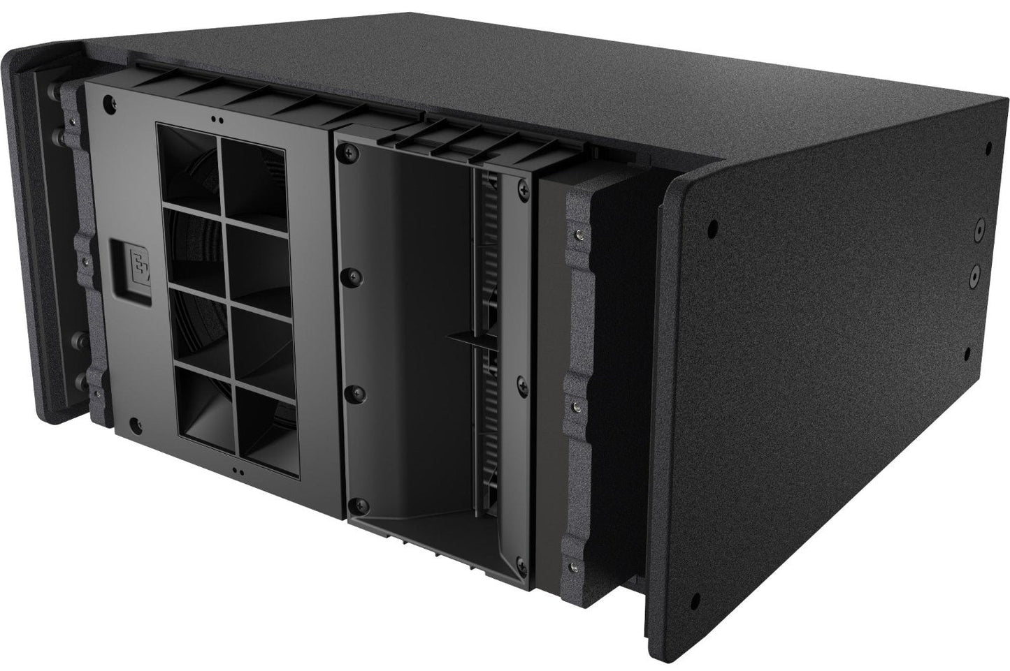 Electro-Voice X2I-212/90-FGB X2i 12 Inch 90 Degree IPX Amplified Biamp Array - Black Fiberglass