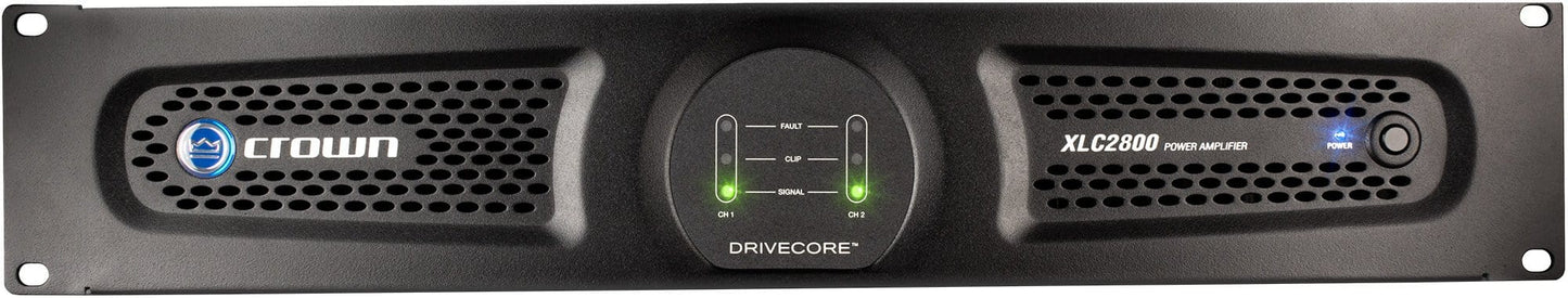 Crown XLC2800 2-Channel Power Amp w/ DriveCore Technology