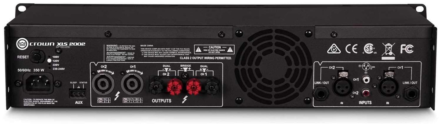 Crown XLS2002 XLS DriveCore 2 PA Power Amplifier