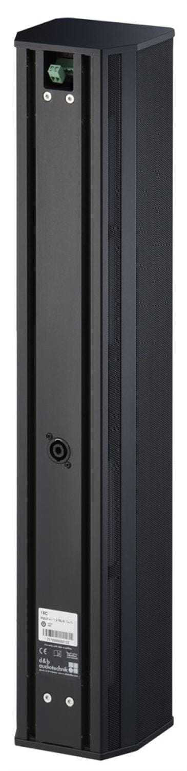 D&B Audiotechnik Z1720.000 16C Column Passive Loudspeaker - Black