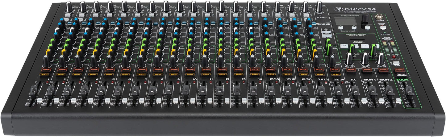 Mackie Onyx24 24-Channel Analog Mixer w/ Multi-Track USB