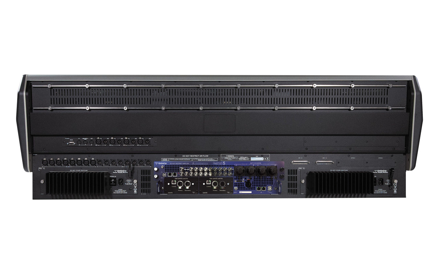 DiGiCo Quantum 5 Digital Mixing Console - MADI and One Multi-Mode Optics HMA