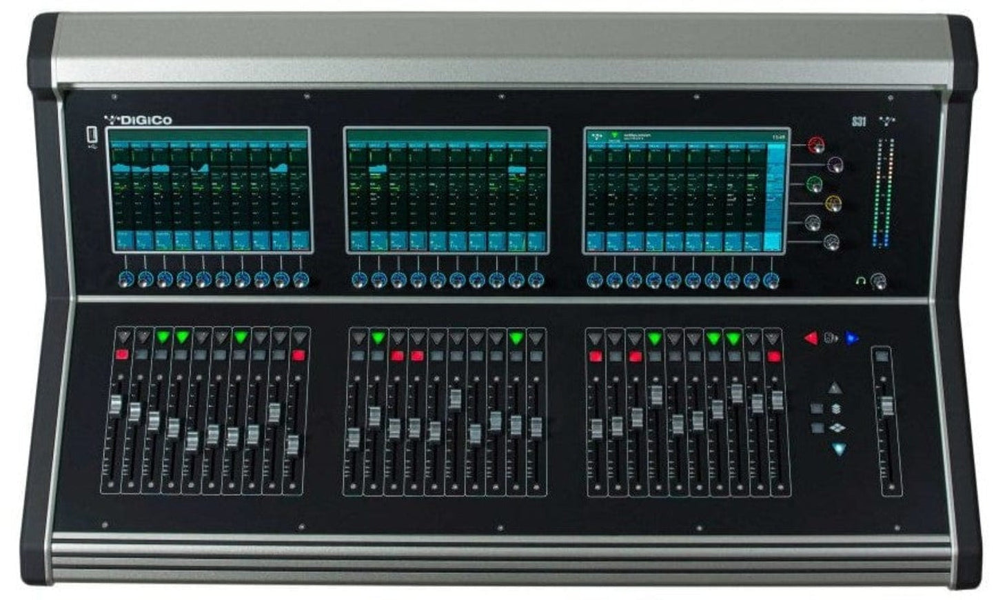 DiGiCo X-S31-C-RP S31 Digital Mixer and D-Rack CAT6-MADI Combo Package
