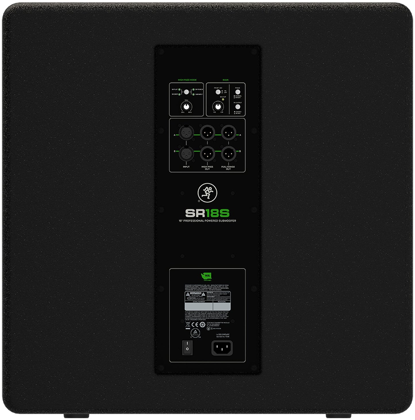 Mackie SR18S 18-Inch 1600-Watt Powered Subwoofer
