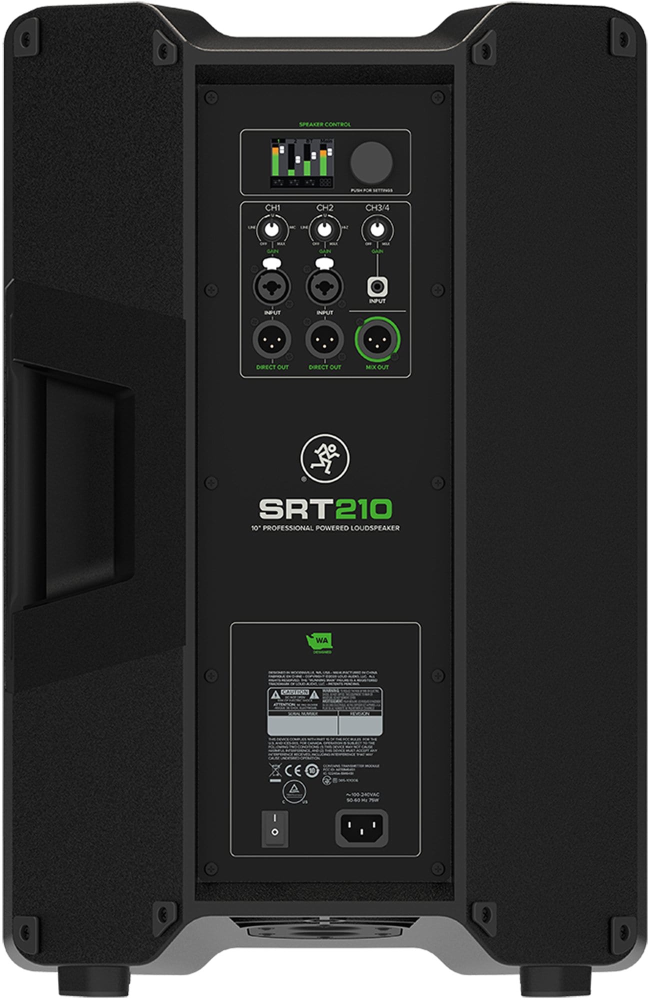 Mackie SRT210 10-Inch 1600-Watt Powered Loudspeaker