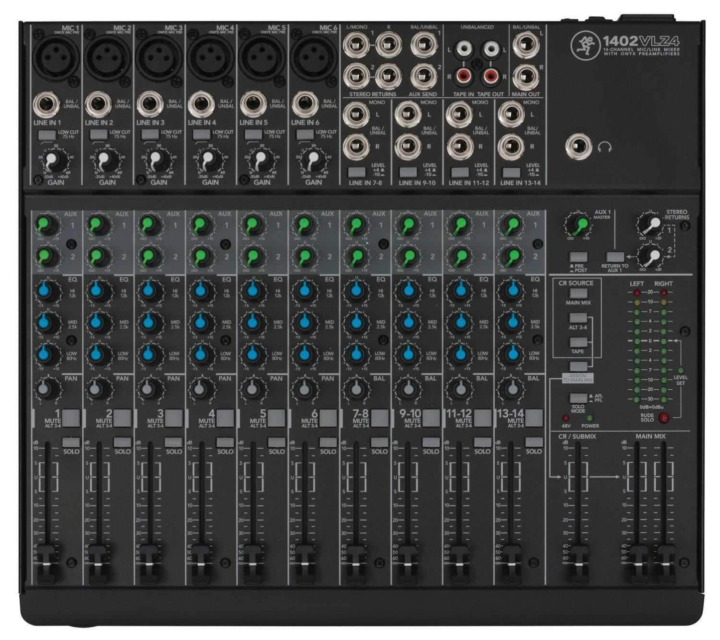 Mackie 1402 VLZ4 14-Channel PA Mixer