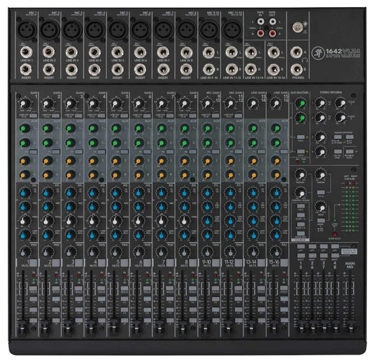 Mackie 1642 VLZ4 16 Ch 4 Bus PA & Recording Mixer