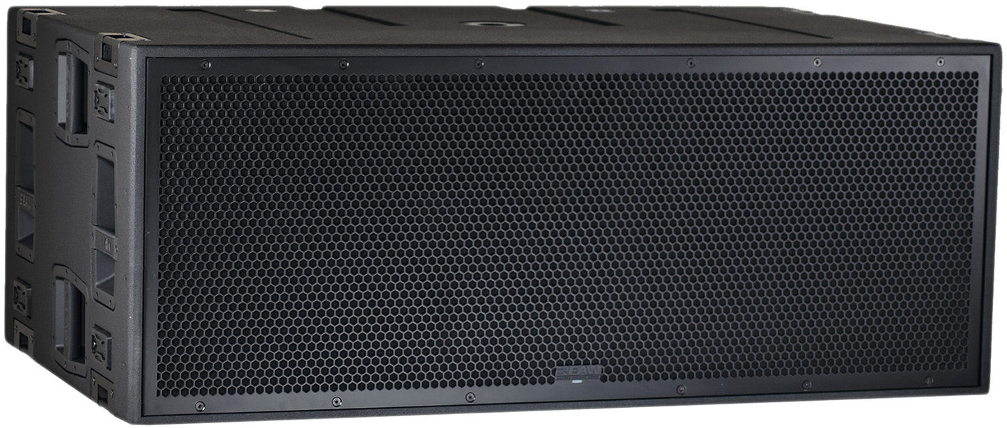 EAW 2070846-70 SBX218 2x 18-Inch Powered Subwoofer AEB - Black