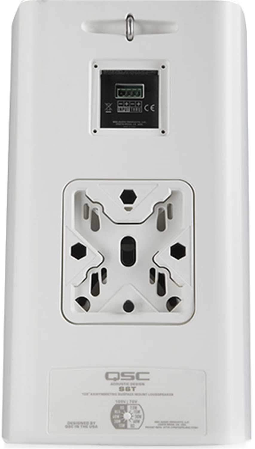 Q-SYS AD-S6T-WH 6-Inch 2-Way Surface Speaker White