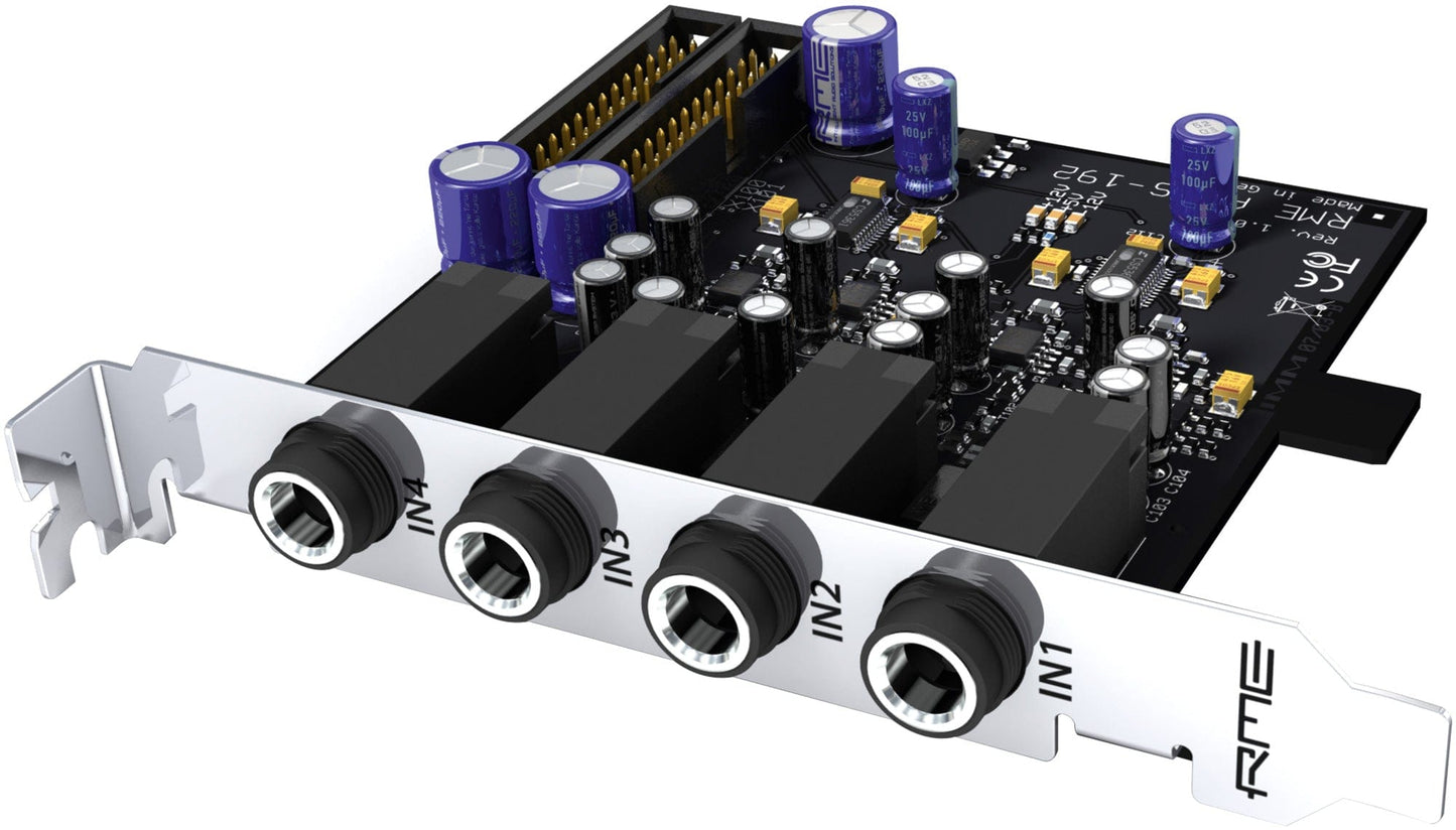 RME AI4S-192 AIO 4-Channel Analog Input Expansion Board for HDSPe AIO