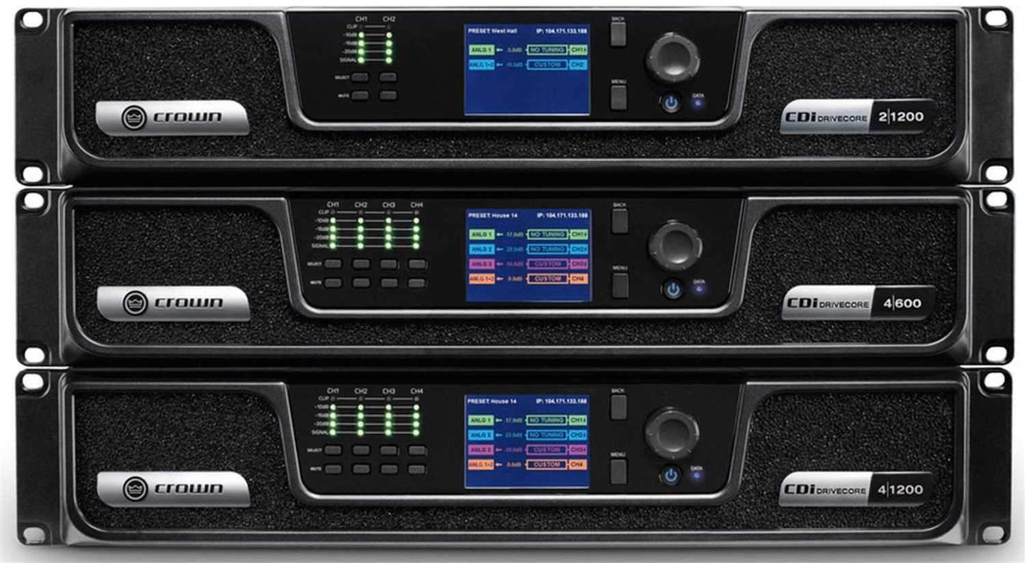 Crown CDi DriveCore 4-Channel 1200W Power Amplifier