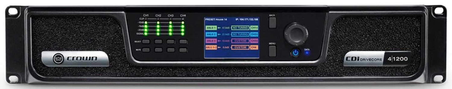 Crown CDi DriveCore 4-Channel 1200W Power Amplifier
