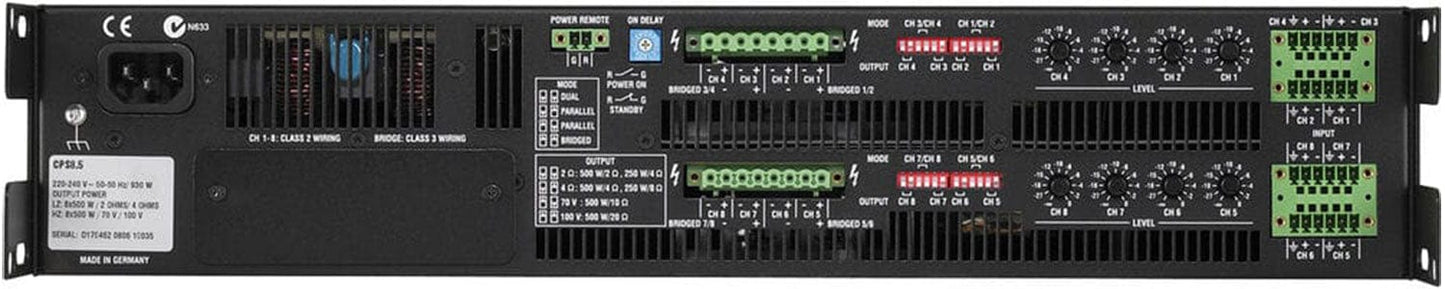 Electro-Voice CPS8.5 8x500W Power Amplifier