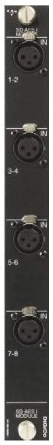 DiGiCo D-Rack 8-Channel AES D Series Input Expansion Card – W&L Sound ...