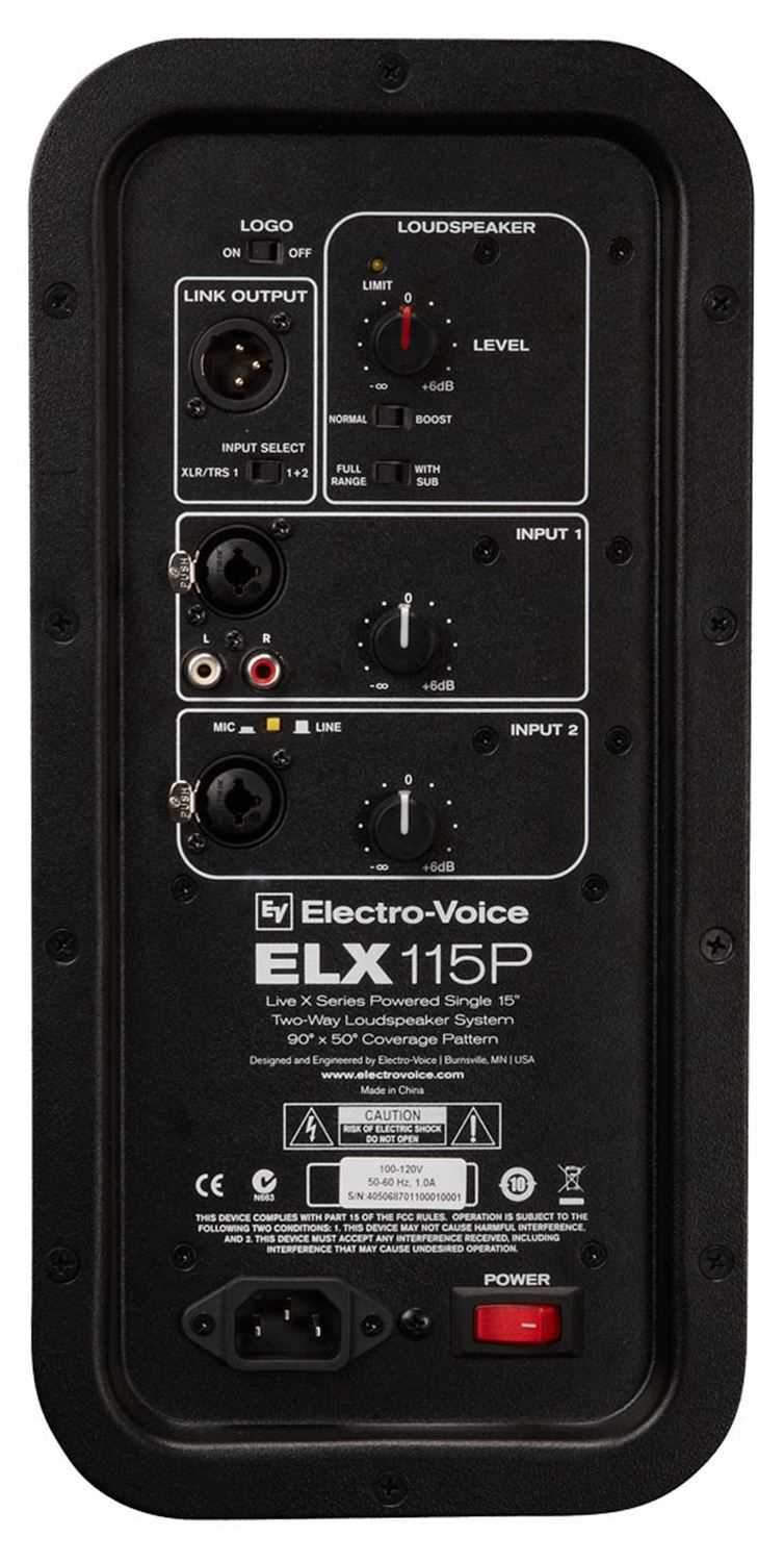 Electro-Voice ELX115P Self-Powered Loudspeaker