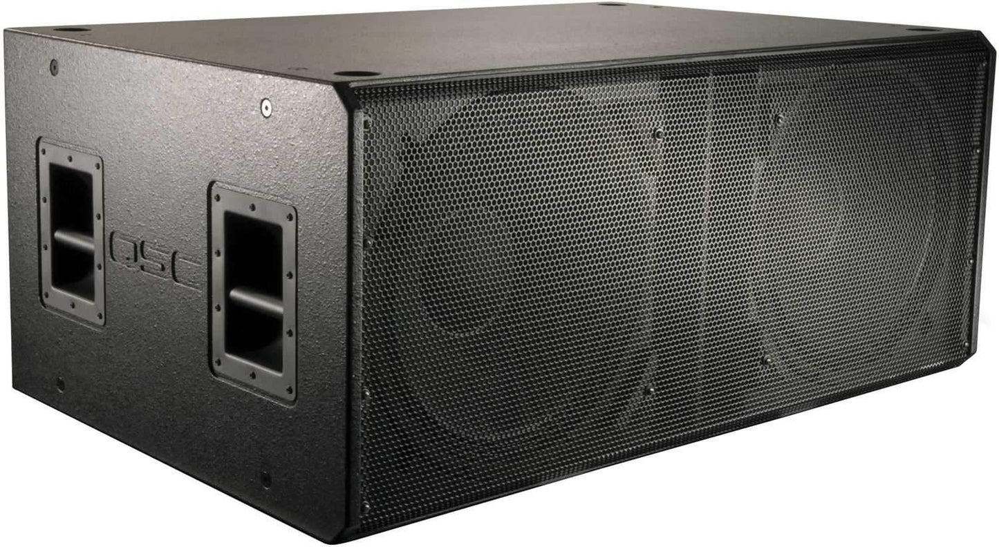 QSC GP218-SW-BK Dual 18in Passive Subwoofer blk