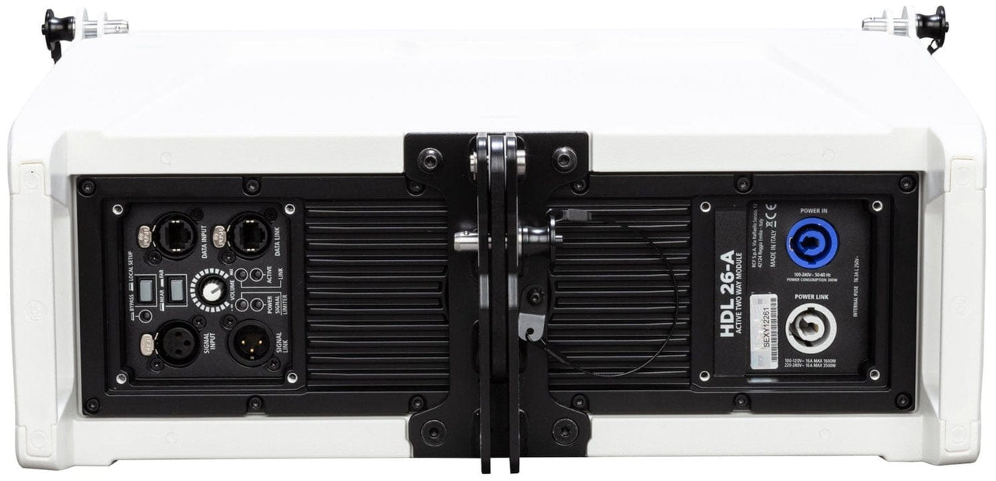 RCF HDL 26-A W Active Compact 2-Way Line Array Speaker - White