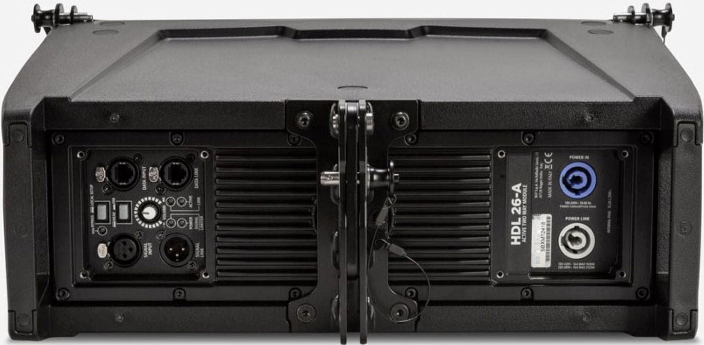 RCF HDL26-A  Active Compact 2-way Line Array In Black