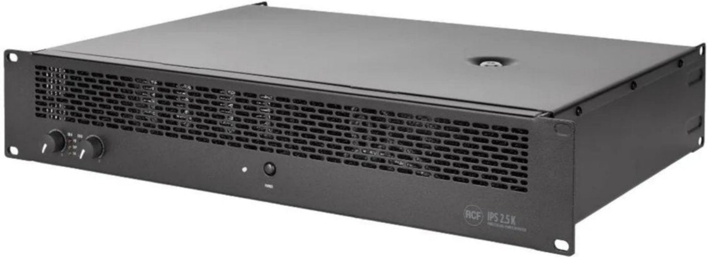 RCF IPS 2.5K Class H 2 Channel Power Amplifier - 2x 1250 Watt