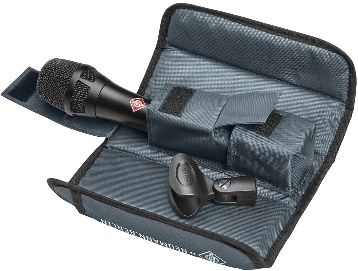 Neumann KMS-105-BK K 105 Capsule Supercardioid Handheld Microphone with KMS Pouch / SG 105 - Black