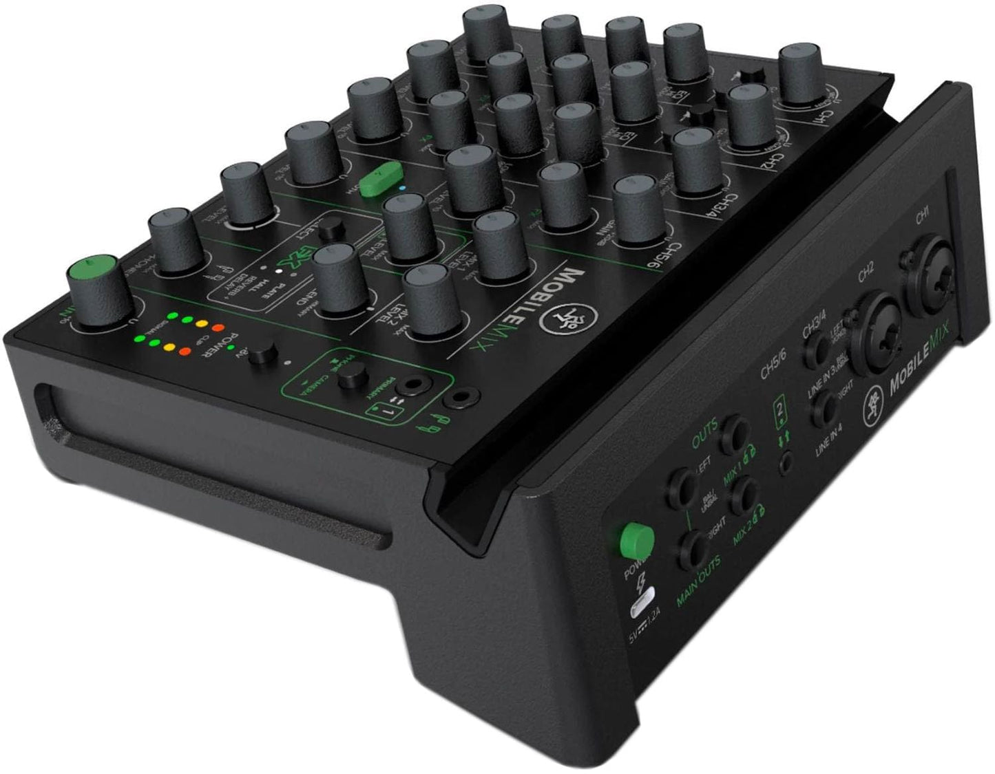 Mackie MobileMix 8-Channel USB-Powerable Mixer for A/V Production/Live Sound/Streaming