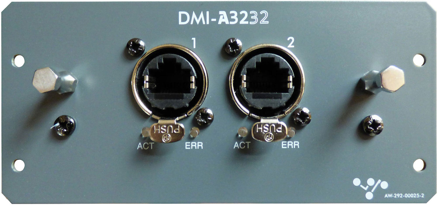 DiGiCo MOD-DMI-A3232 64-Channel I/O 96kHz A3232 Expansion Card with 2x EtherCON Connectors