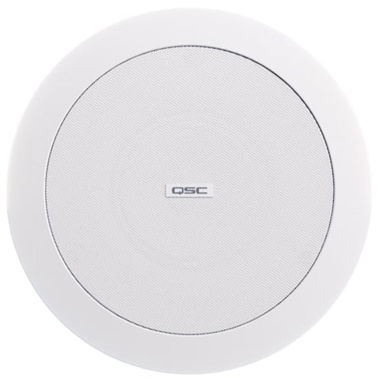 Q-SYS NL-C4-WH 4-inch Low-Profile Ceiling-Mount PoE/PoE+ Powered Network Loudspeaker - White