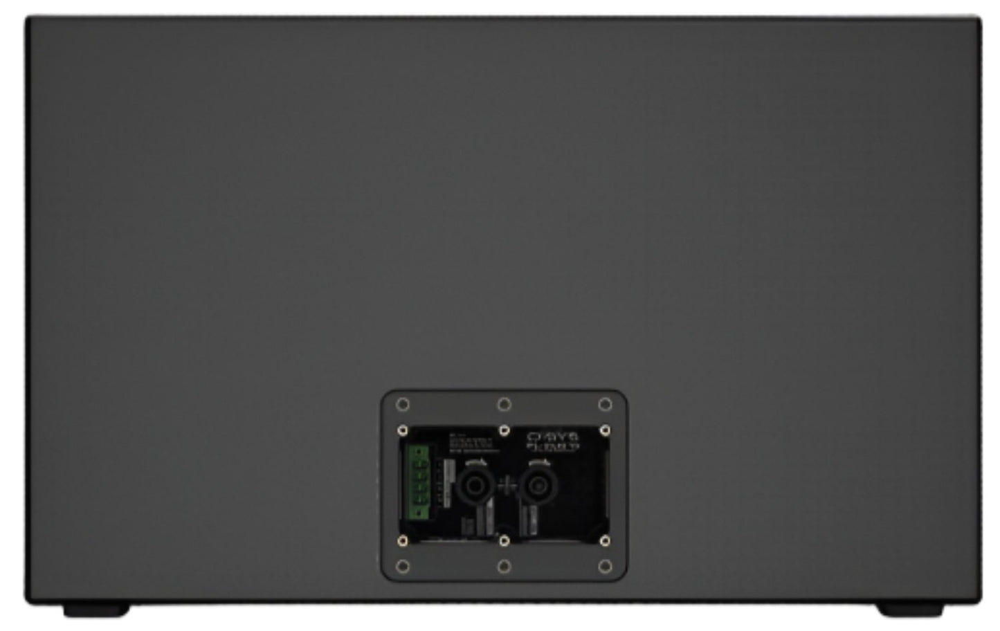 Q-SYS PL-SUB15 15-Inch Passive Installation Subwoofer - Black
