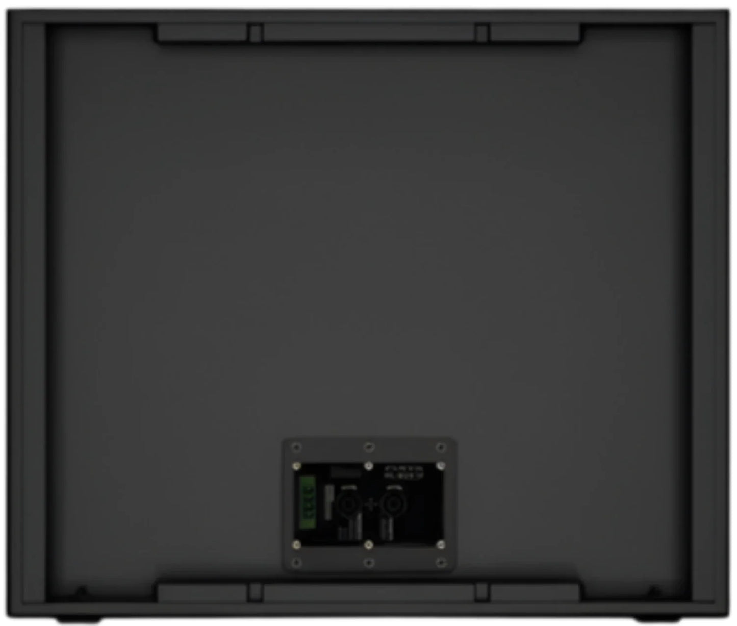 Q-SYS PL-SUB18 18-Inch Passive Installation Subwoofer - May Be Ground-Stacked or Suspended - Black