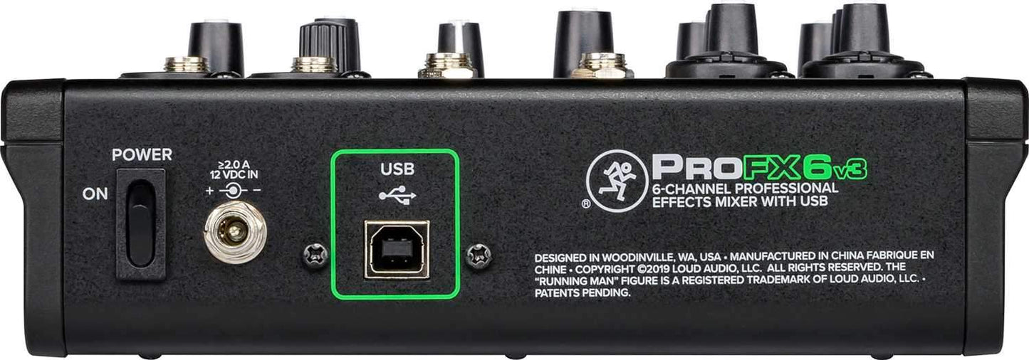Mackie ProFX6v3 6-Channel Effects Mixer with USB