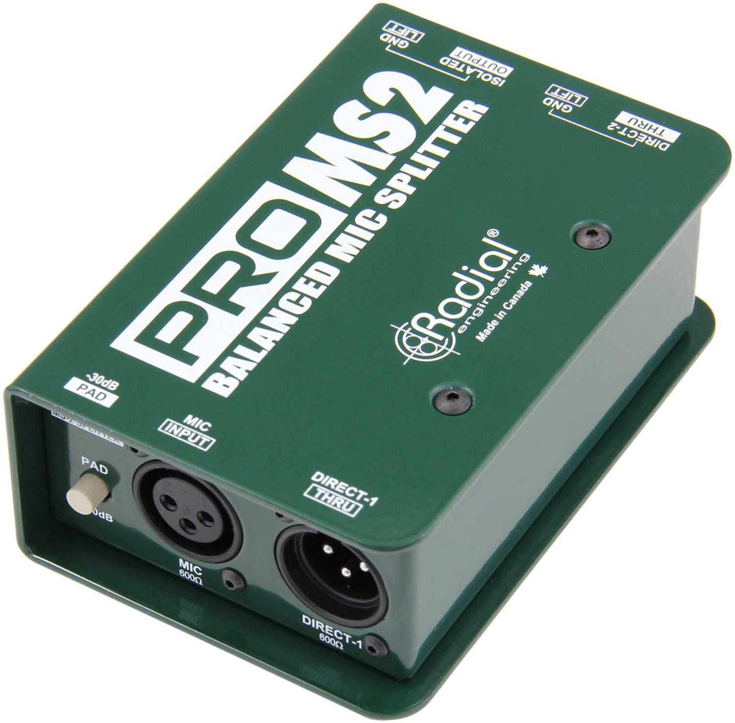 Radial ProMS2 Passive Mic Splitter