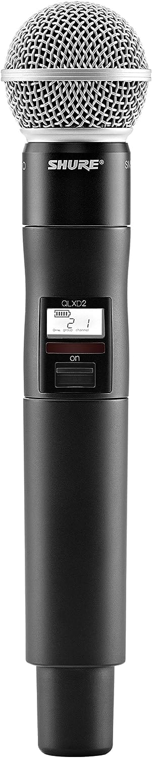 Shure QLXD2/SM58 Handheld Transmitter with SM58 Capsule - G50 Band
