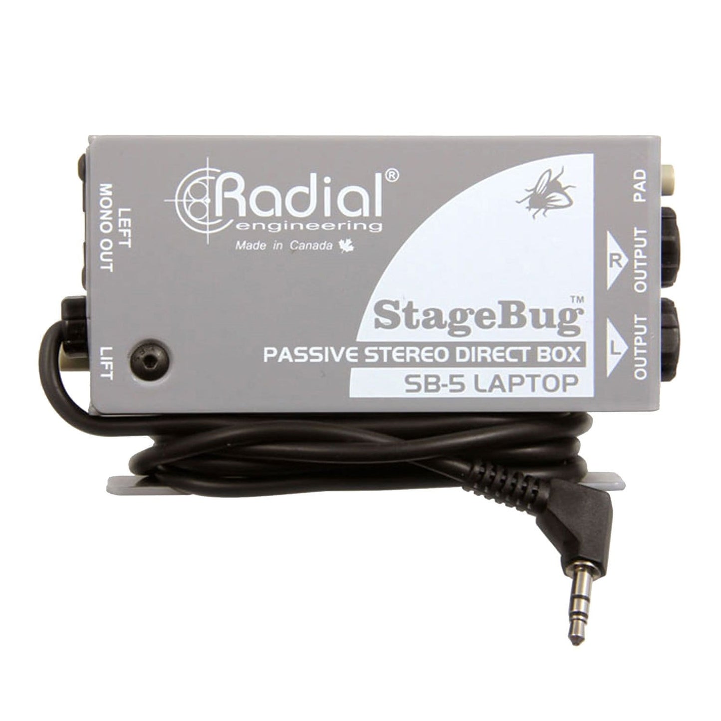 Radial SB-5 Stereo DI Box for Laptop Computer