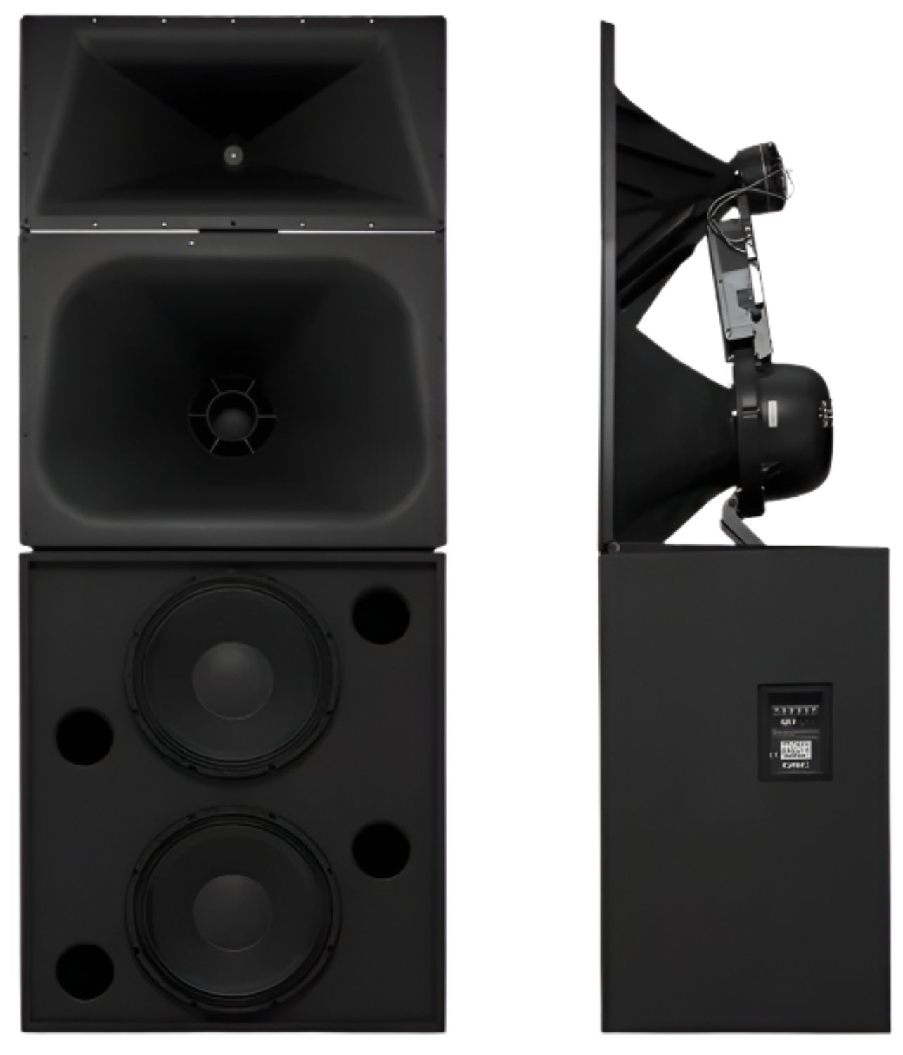 Q-SYS SC-424 Tri or Quad-Amp 4-Way 2x15-inch Cinema Loudspeaker System with LF-4215 and MHV-1090